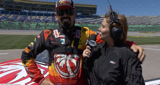 LS George finishes solid 12th at Kansas: ‘It was insane. I had a blast.’